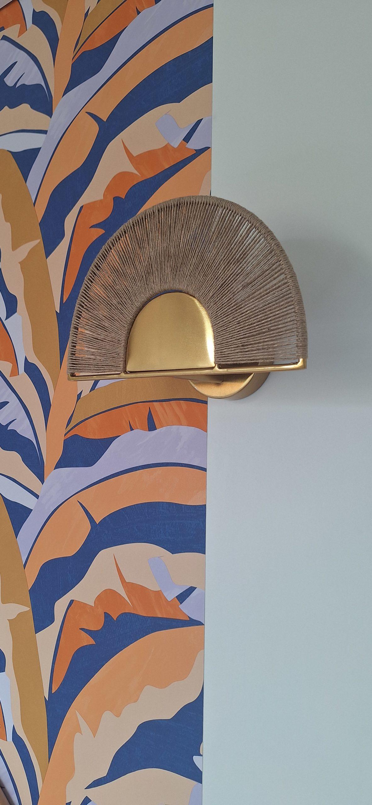 Mise en couleur d'une chambre, esprit vacances